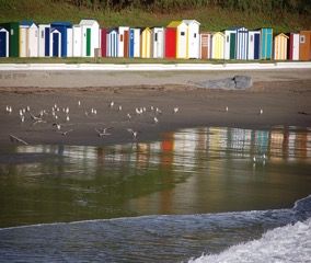 Casetas de Playa de Luarca