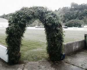 Entrada a La Veigona (Luarca CF)